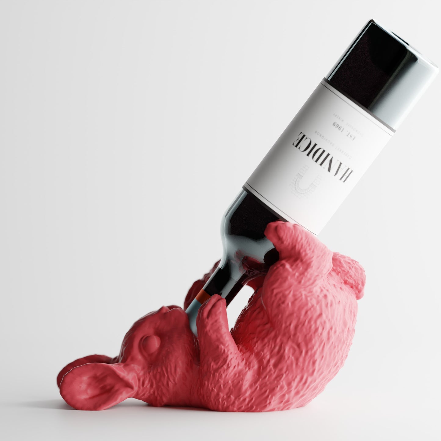 TipsyBun bunny wine bottle holder - variant 6