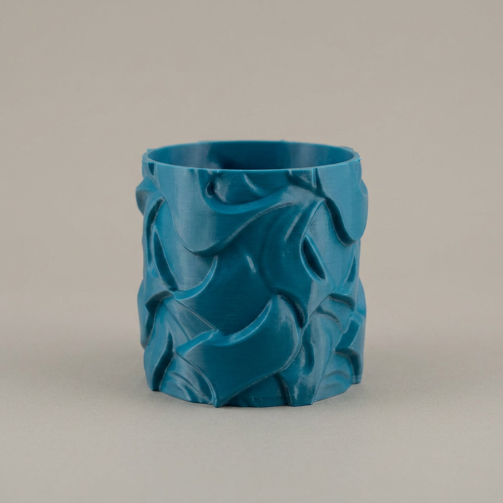 Plant Pot Planter Wavy 1 alternate angle