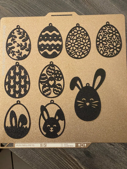 Easter Egg Ornament Hanger Collection Decoration
