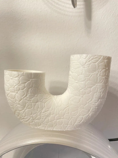Floral Spring U shaped Vase Diff. Patterns