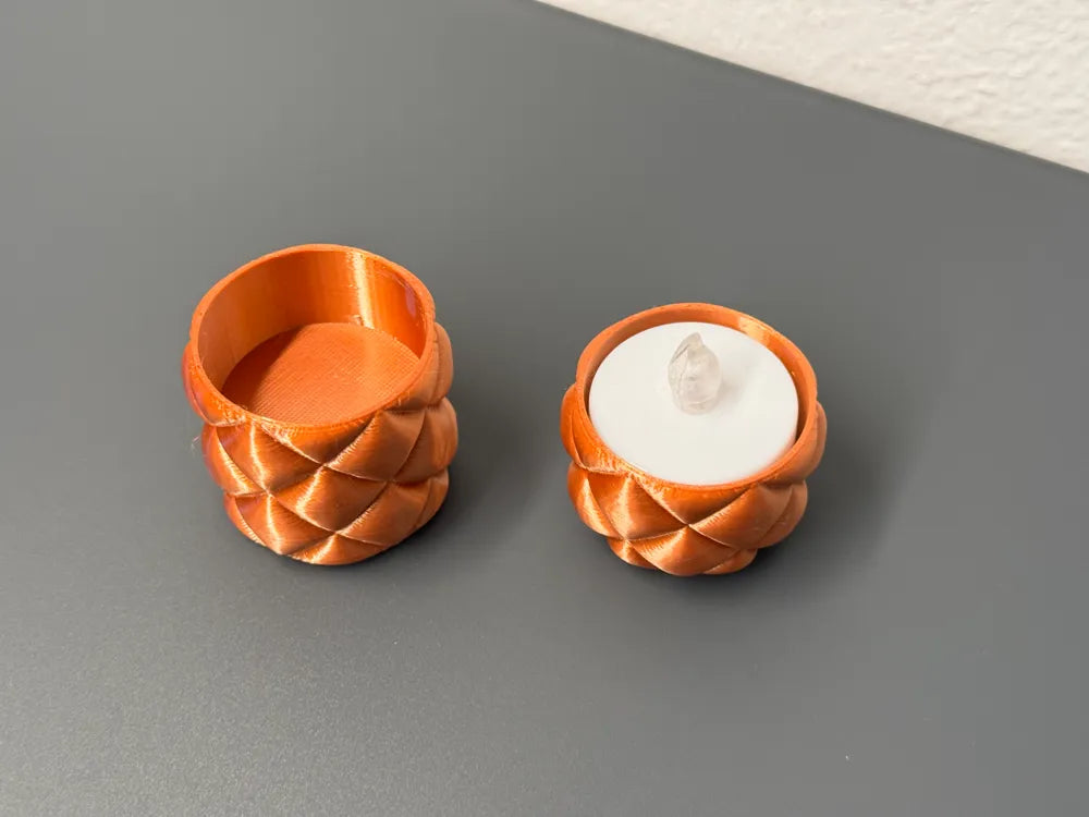 Inflated Cloth LED candle tealight