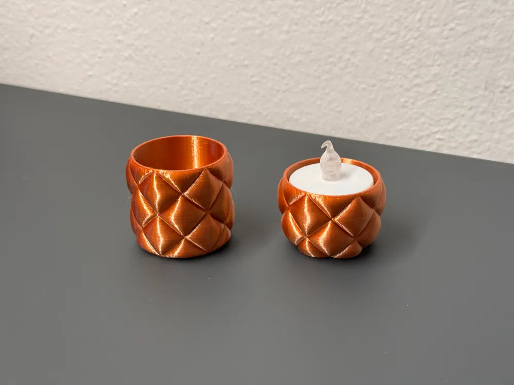 Inflated Cloth LED candle tealight