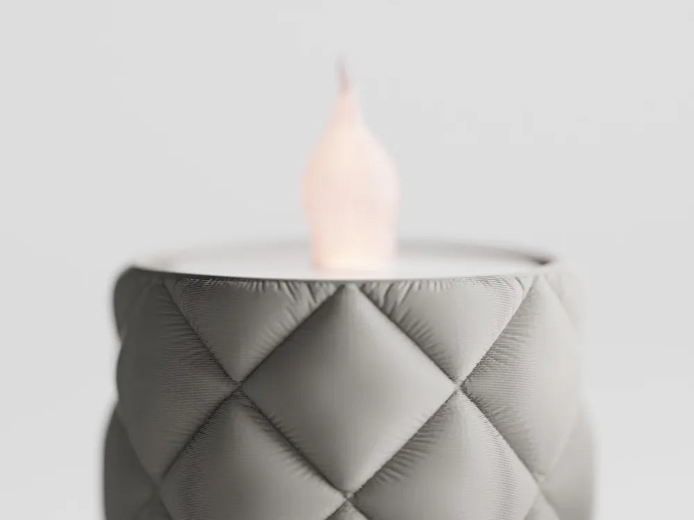Inflated Cloth LED candle tealight