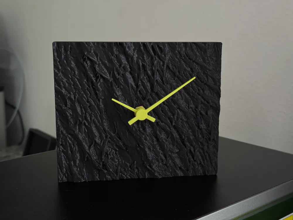 Charcoal / Wood Clock