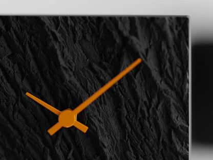 Charcoal / Wood Clock