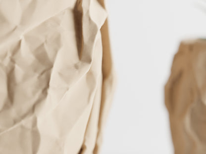 Crumbled Paper Pot - Detail