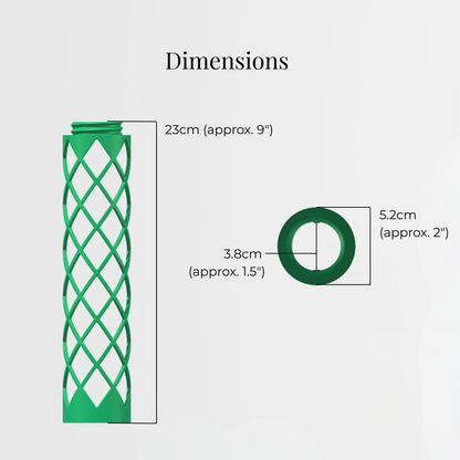 Verdura dimensions diagram
