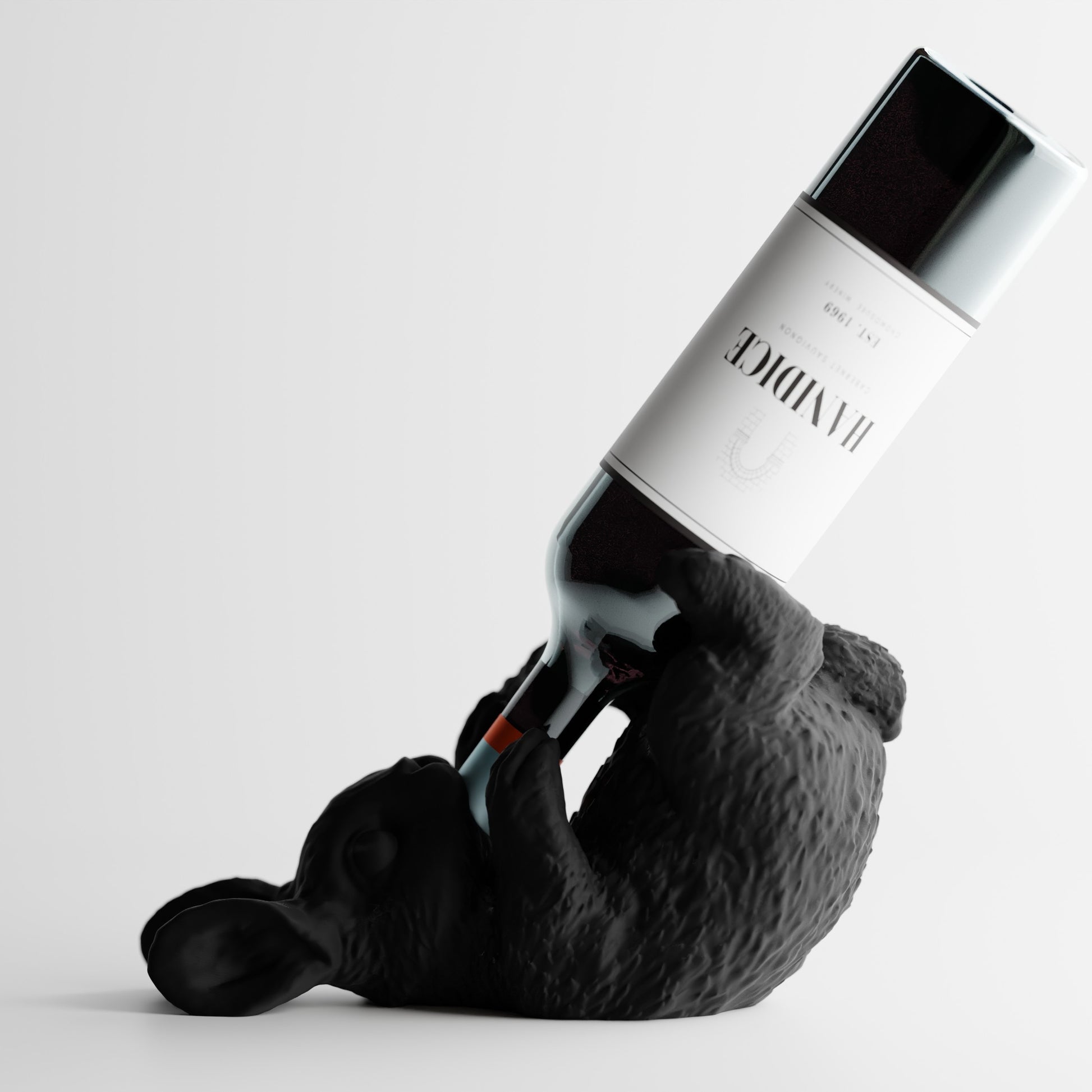 TipsyBun bunny wine bottle holder