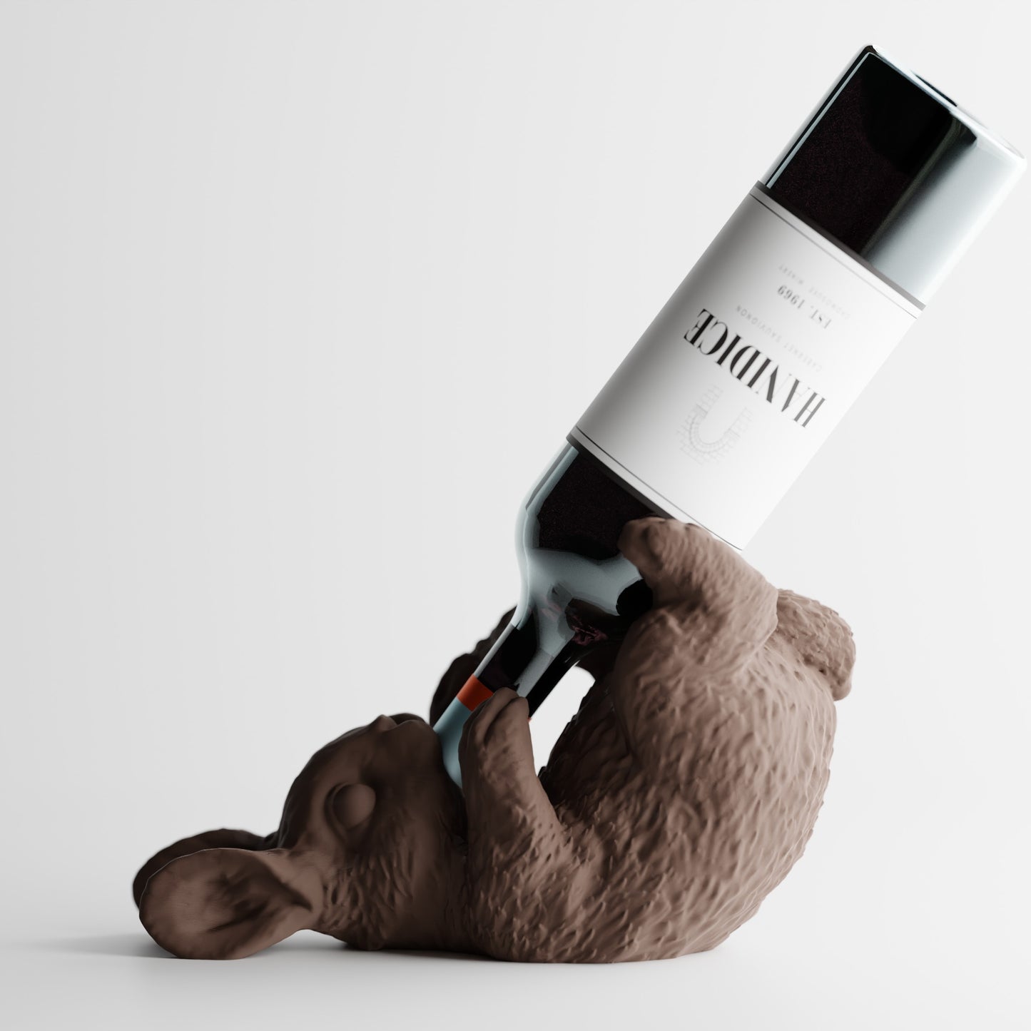 TipsyBun bunny wine bottle holder - variant 5