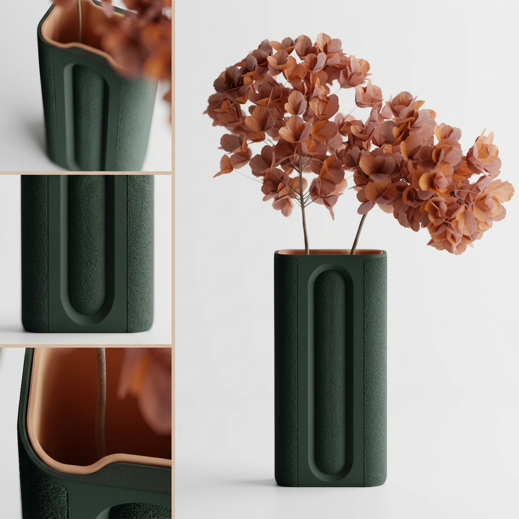 Arkena – The Bold Form Vase scale and measurements