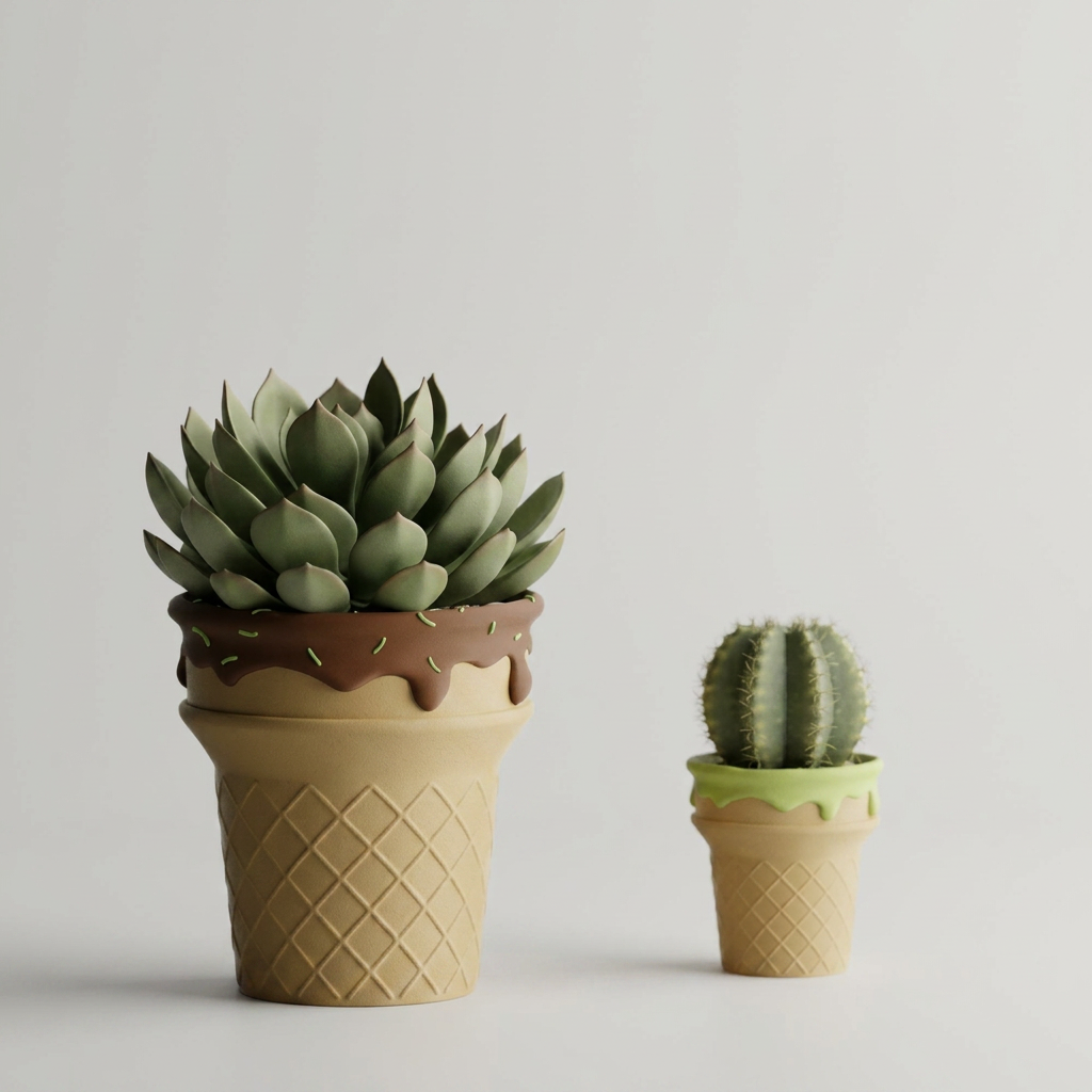Cake Cone Plant Pot – A Sweet Treat for YourPlants
