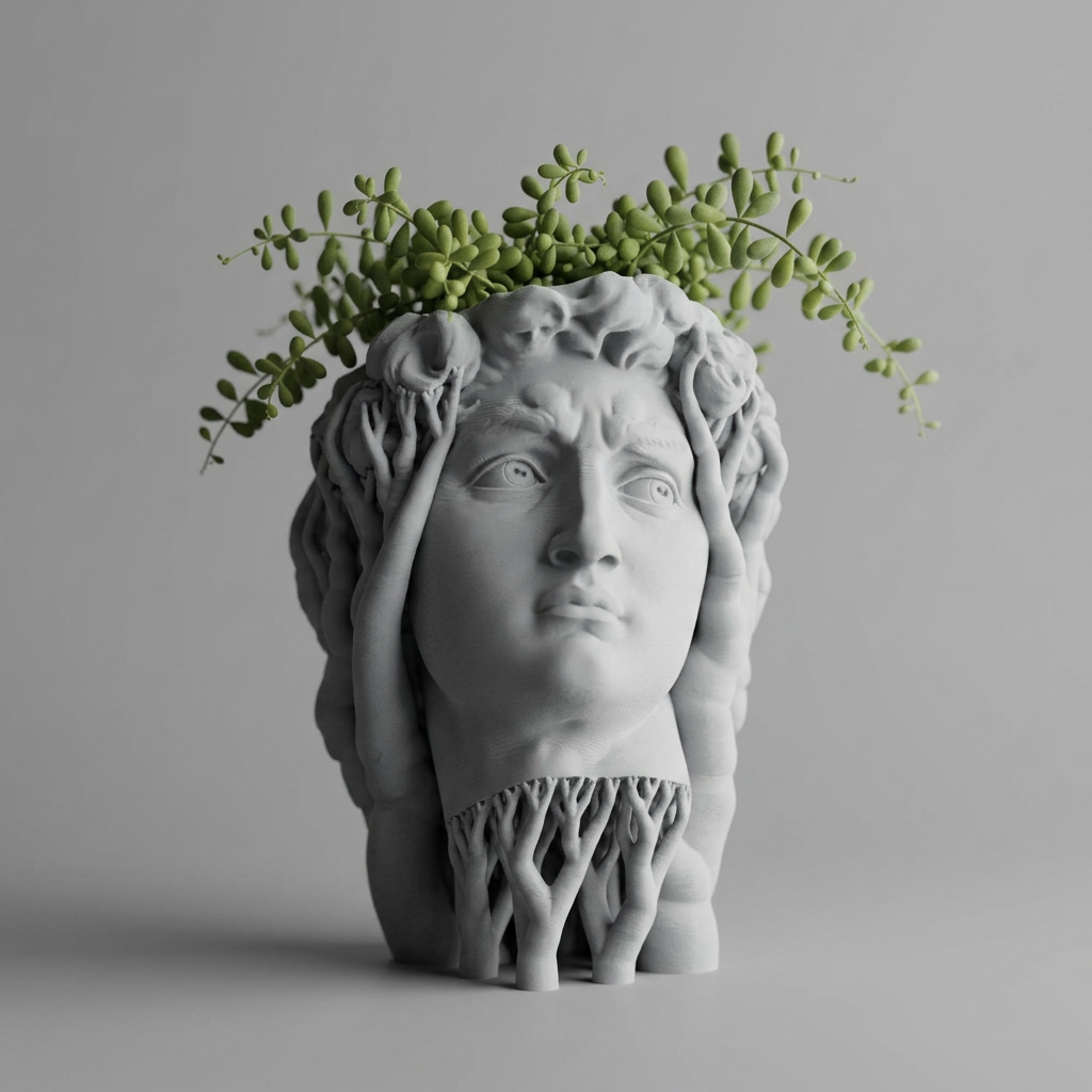 Organic David Planter