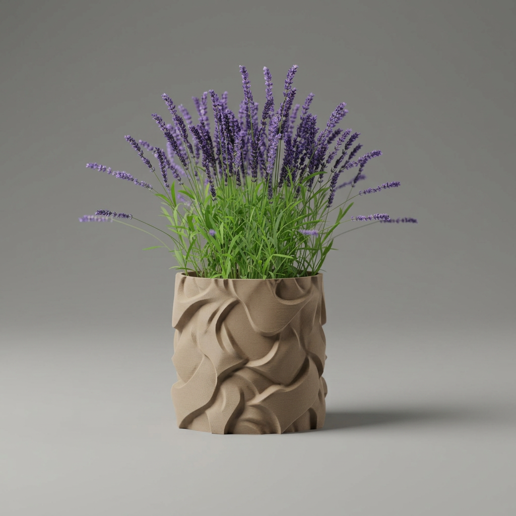 Plant Pot Planter Wavy 1