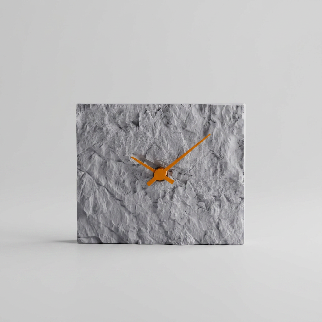 Rock Stone Clock