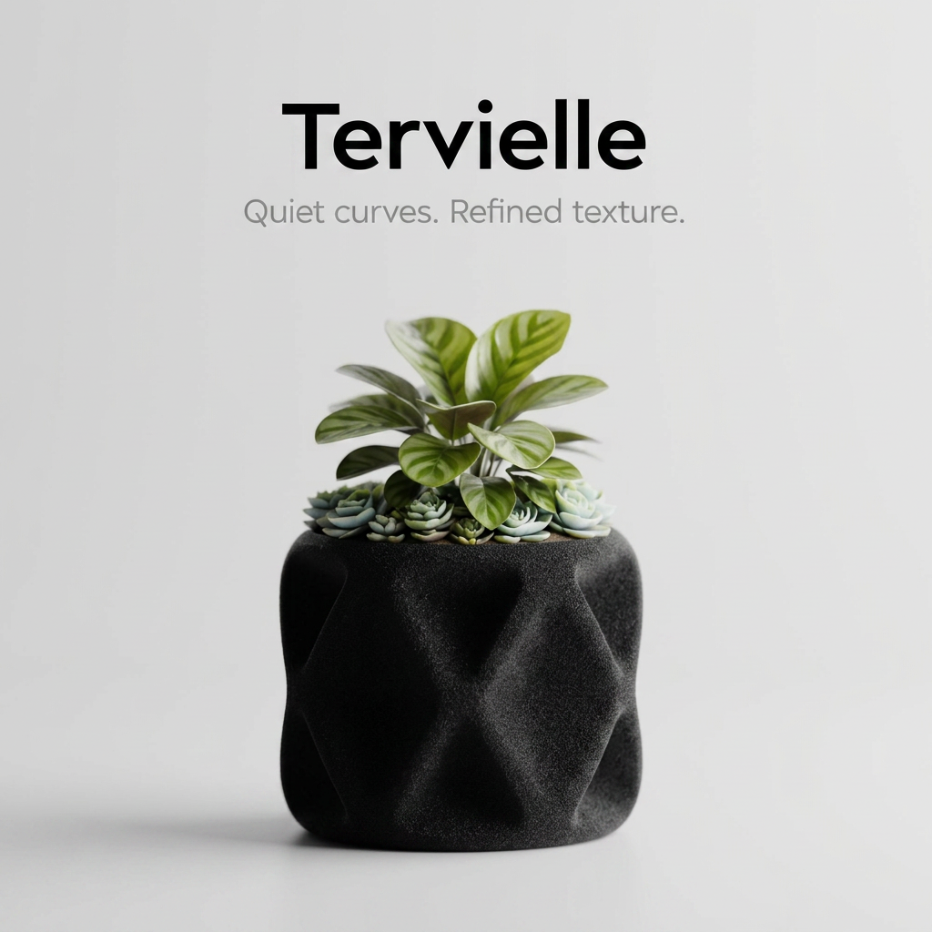 Tervielle – Quiet curves. Refined texture.