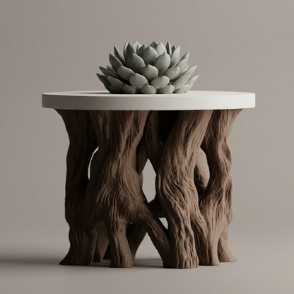 Arboris - A natural pedestal for modern living. scale and measurements