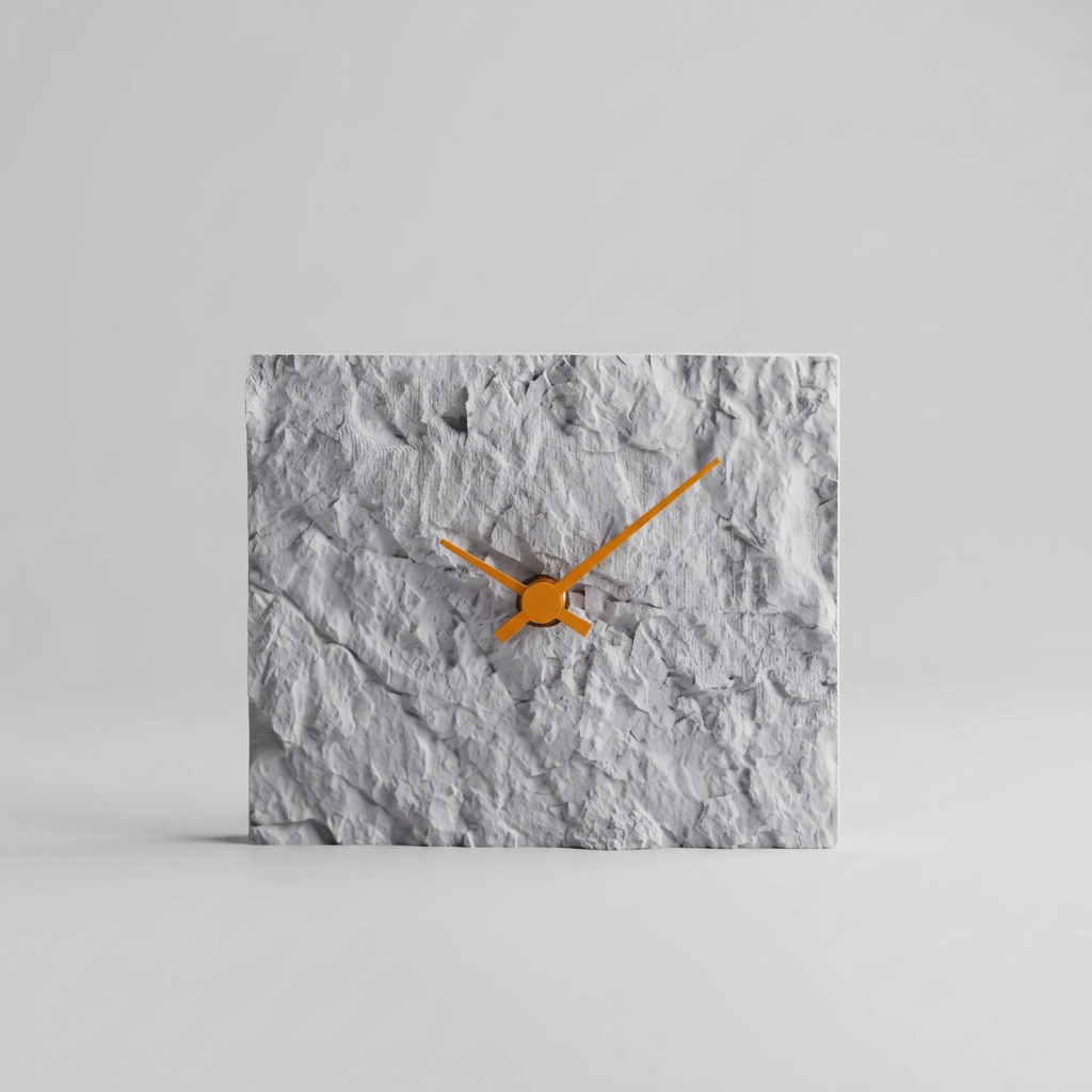 Rock Stone Clock scale and measurements