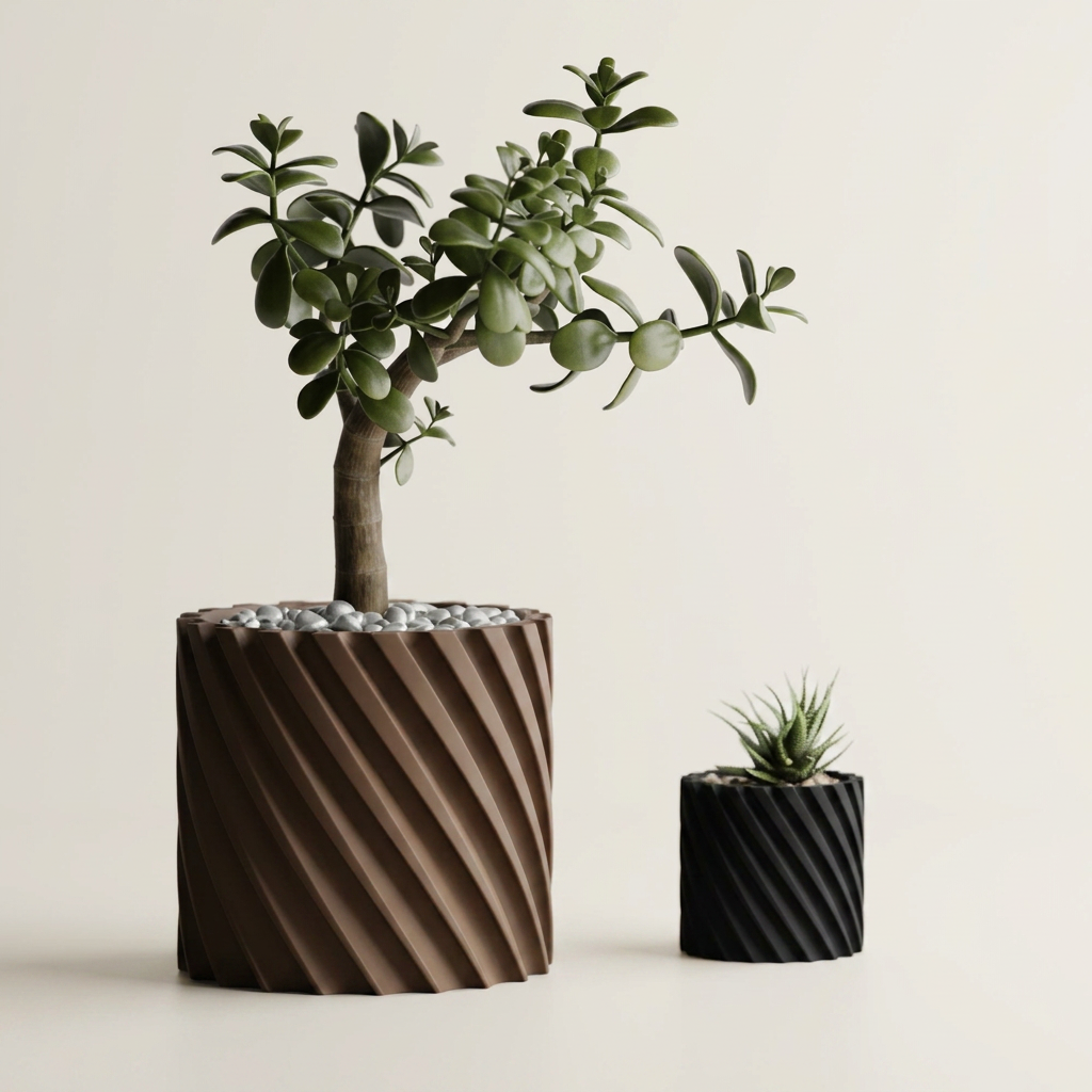 Plant Pot Planter Screw 1 scale and measurements