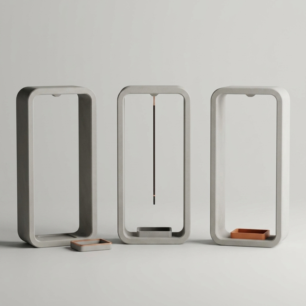 Incense Stick Holder – Elevate Your Relax Rituals! scale and measurements