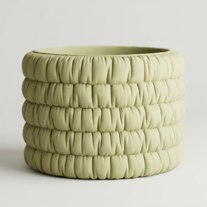 Inflated soft Cloth Planter Plant Pot Vase Series1 scale and measurements