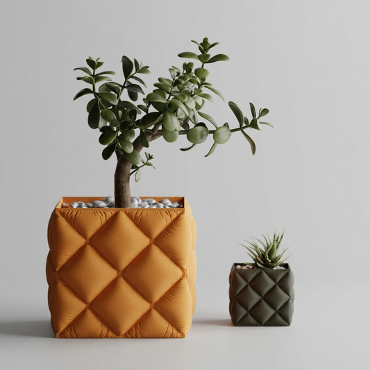 Inflated soft Cloth Planter Plant Pot Vase Series6
