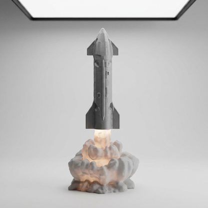 LiftOff – The Rocket Flame Lamp