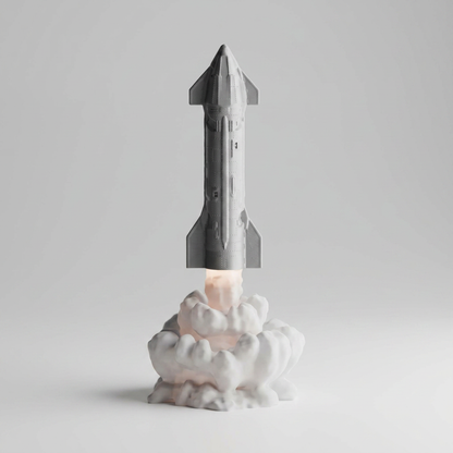 LiftOff – The Rocket Flame Lamp alternate angle