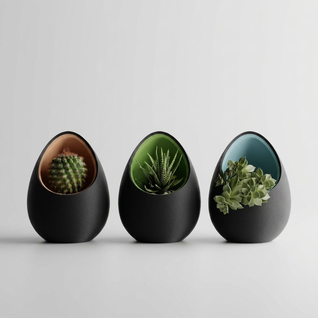 Nest Planter scale and measurements