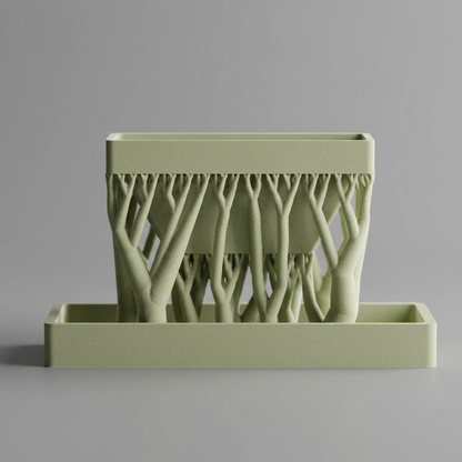 Organic Planter Rectangular alternate angle