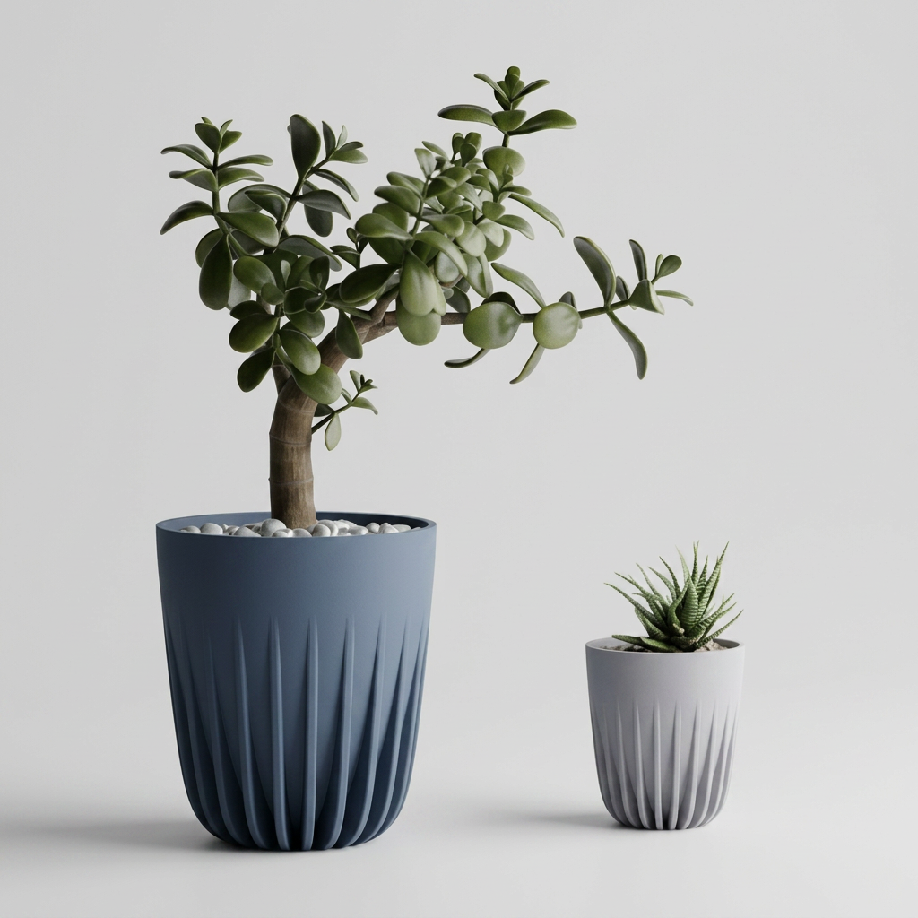 Plant Pot Aurea scale and measurements