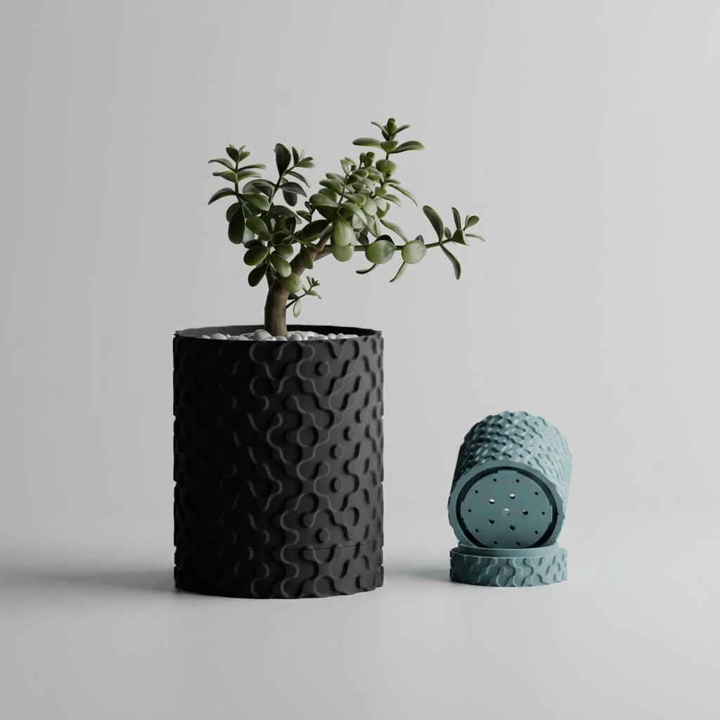 Plant Pot Geo Drip Tray