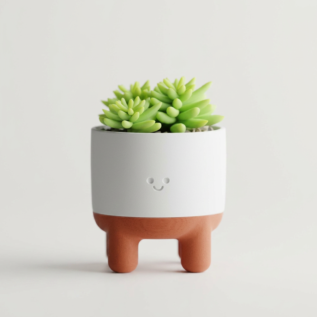 Plant Pot "Melo" – A Happy Home for Your Plants scale and measurements