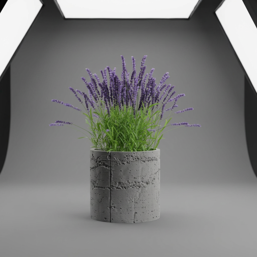 Plant Pot Planter Concrete 1 scale and measurements