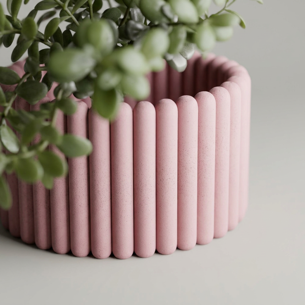 Plant Pot Planter Rounded 1 alternate angle