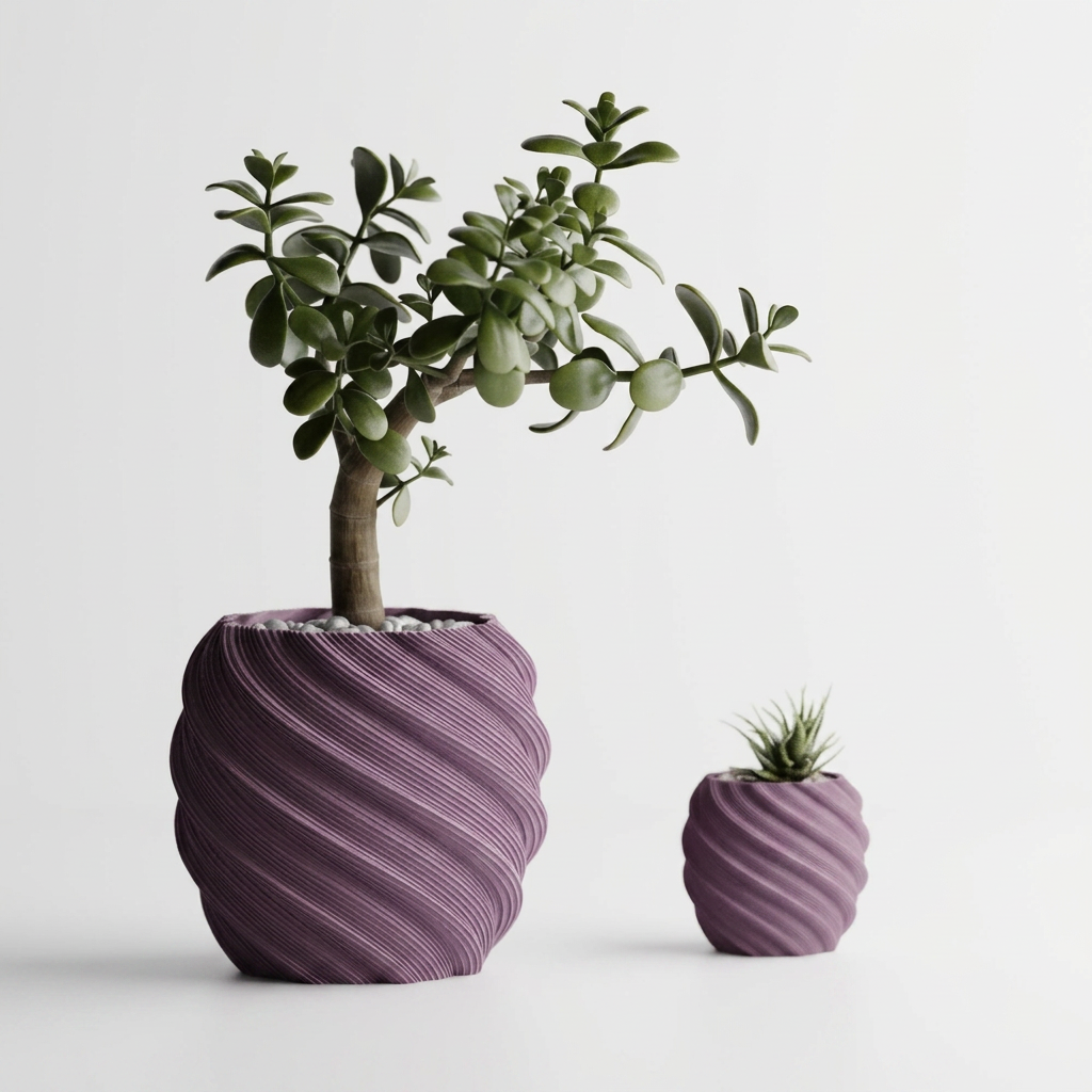 Plant Pot Ribs divided