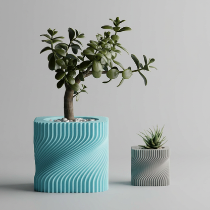 Plant Pot Rivora – A Twist on Elegance