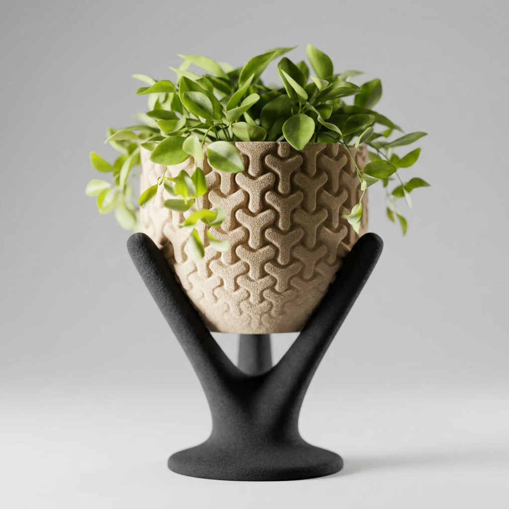 Plant Pot Triova alternate angle