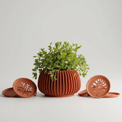 Plant Pot Verdanova – Twist. Drain. Thrive.
