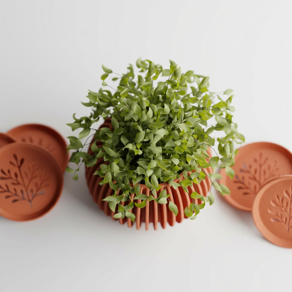 Plant Pot Verdanova – Twist. Drain. Thrive. alternate angle