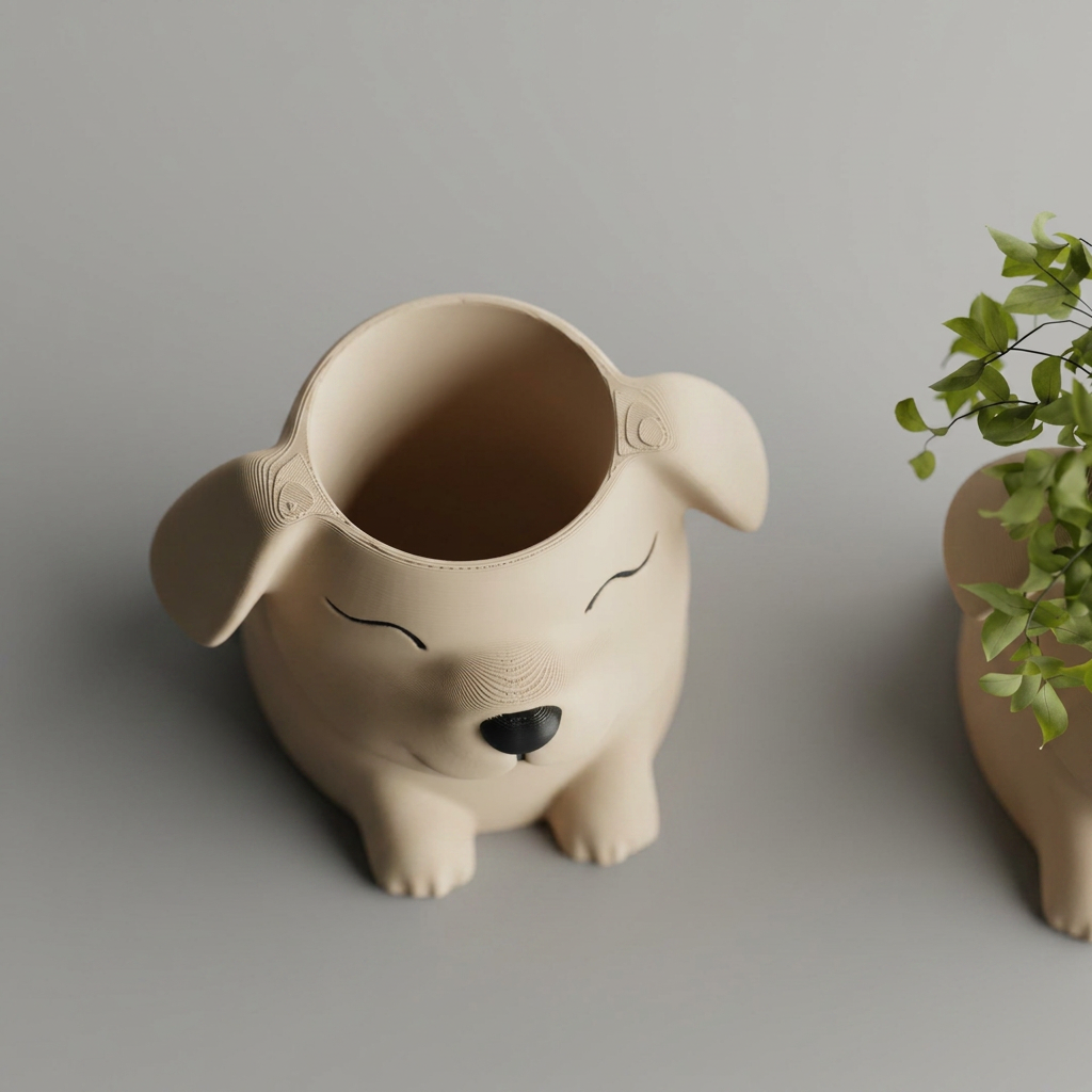 Puppy Pot alternate angle