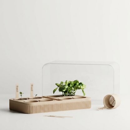 SproutNest –Seed Starter System for Organized Grow scale and measurements