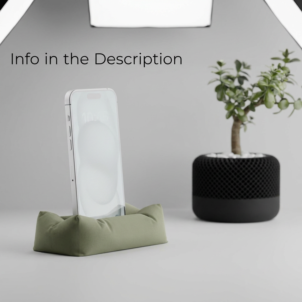 The Phone Pillow scale and measurements