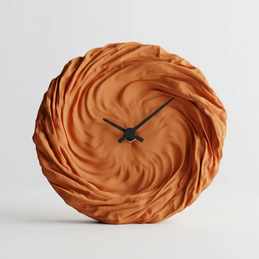 Twist Cloth Clock