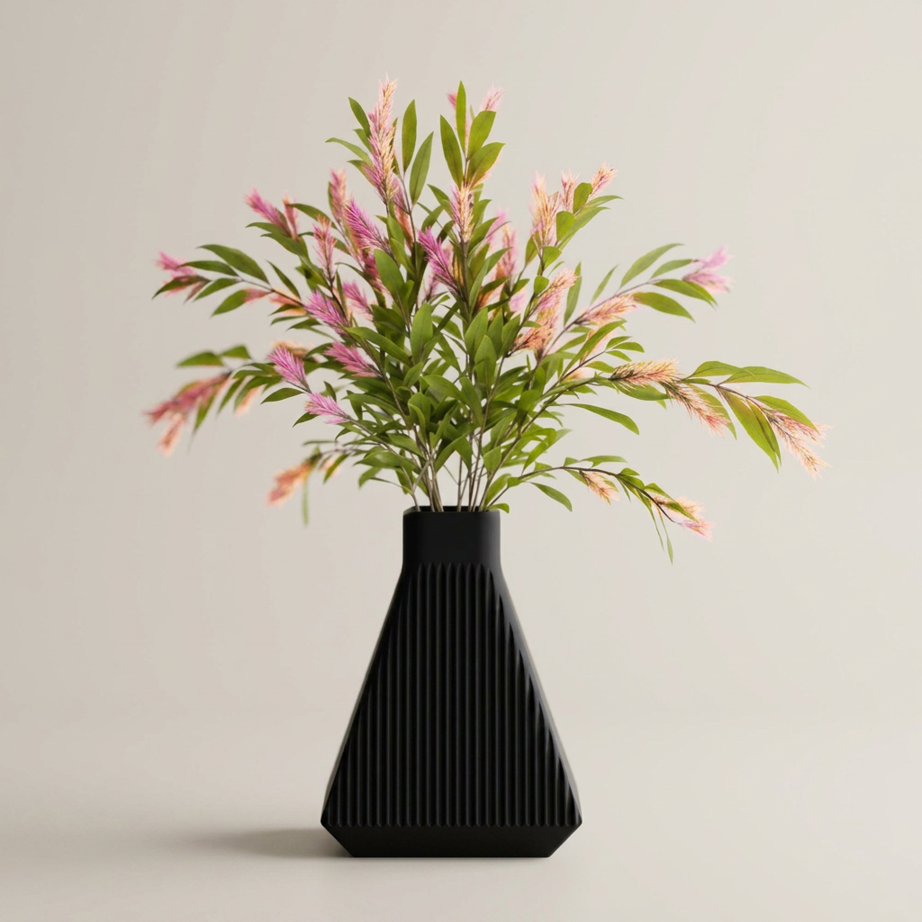 Vase Striato scale and measurements